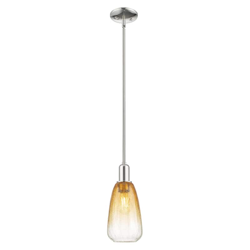 Innovations Lighting Downtown Urban - Brookhaven Almond - 1 Light 6" Stem Hung Mini Pendant