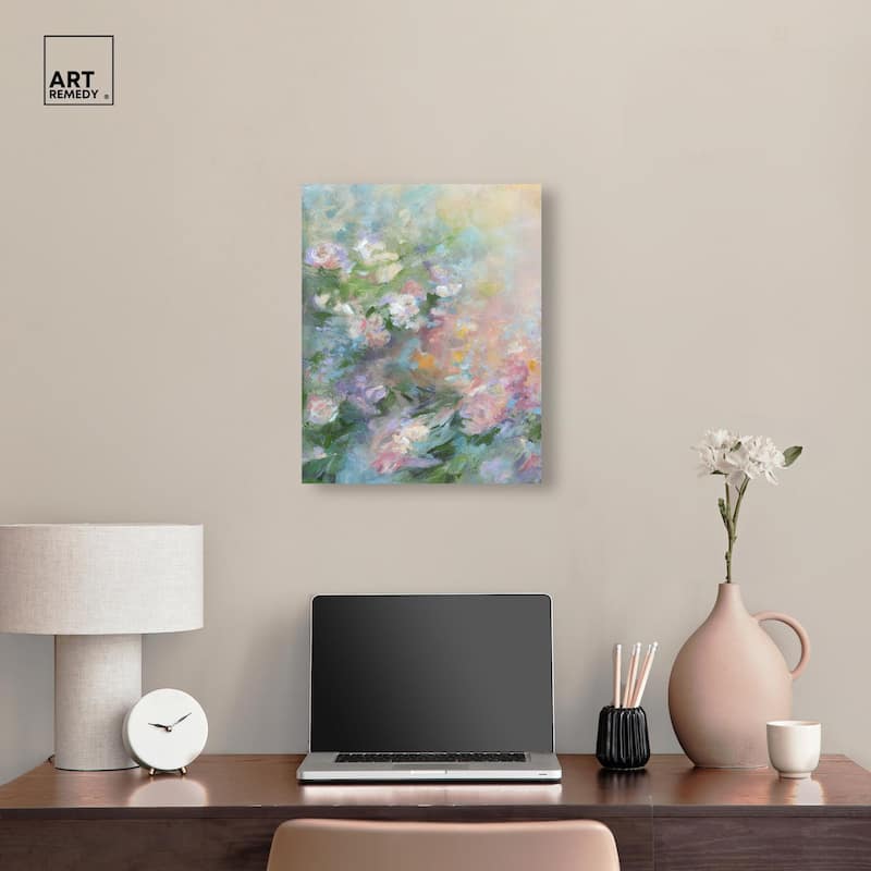 Mystical Garden I Canvas by Art Remedy, Gallery Wrapped