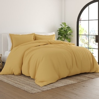 Merit Linens 3-piece Duvet Cover Set
