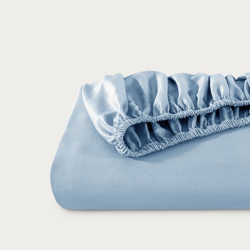 Bare Home Organic Cotton Fitted Sheet - Smoth Sateen Weave