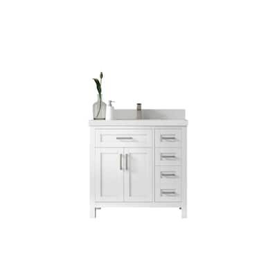 Willow Collections 36 in. W x 22 in. D Cambridge Single Sink Bathroom Vanity Center with Countertop