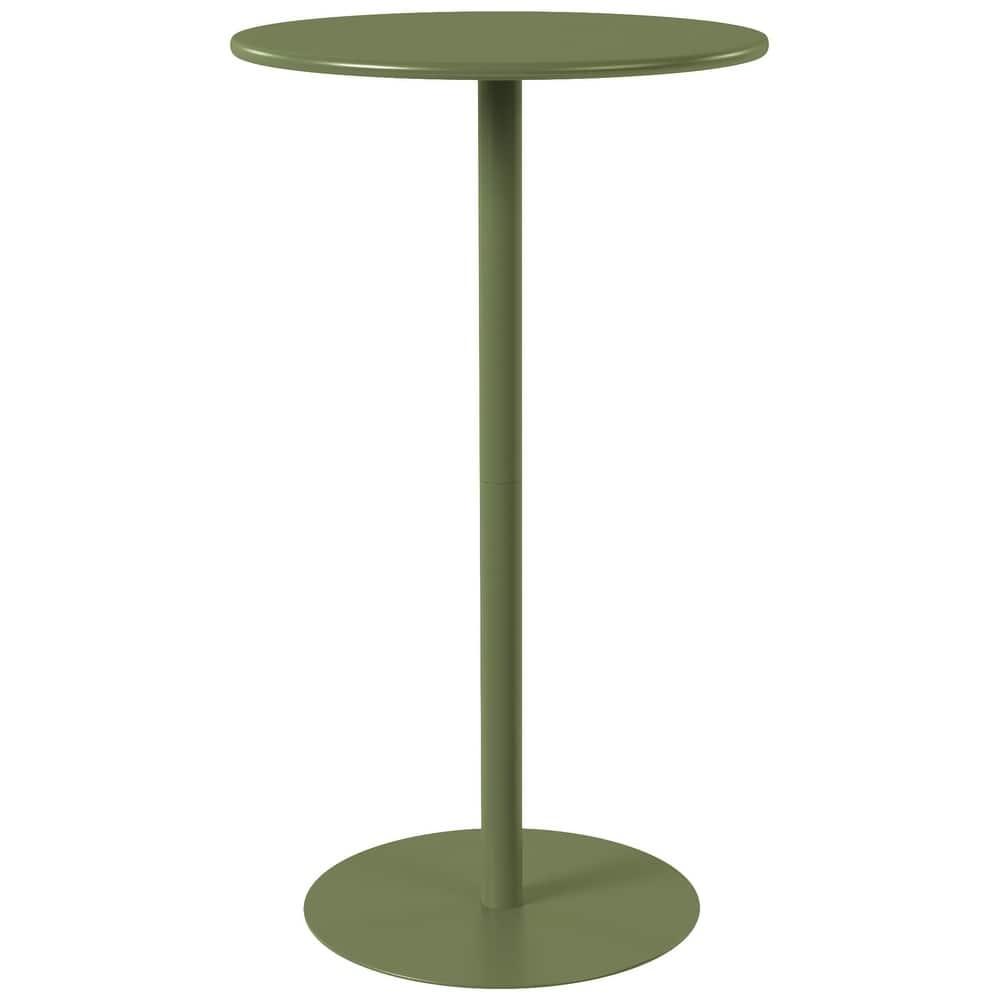 Frond and Form Outdoor Round Bar Table