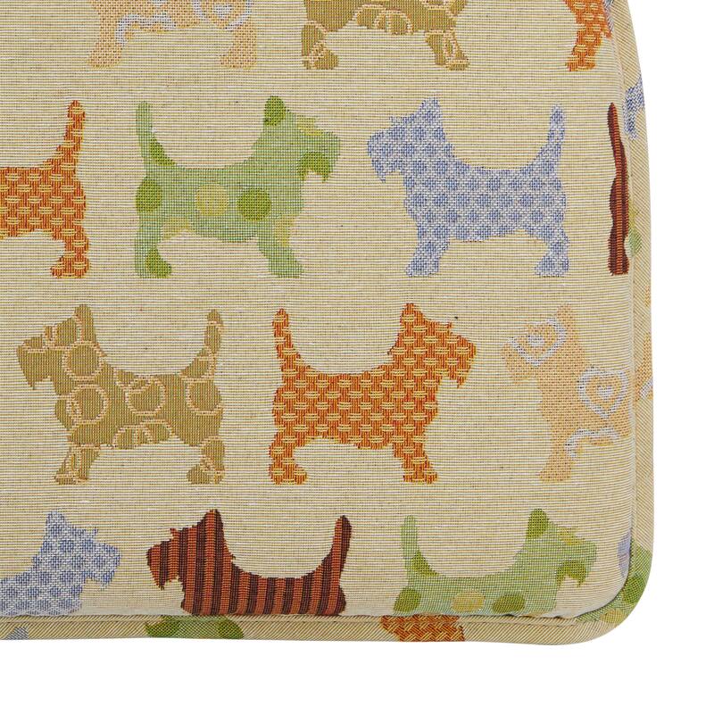 Klear Vu Raindrop The Gripper Non Slip Chair Cushions