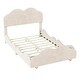 preview thumbnail 42 of 42, Full or Twin Bed Frame, Spherical Foot of Bed Velvet Platform Bed
