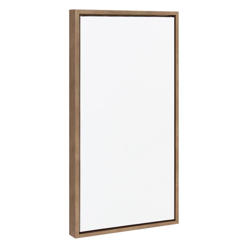 Kate and Laurel Sylvie Blank Framed Canvas