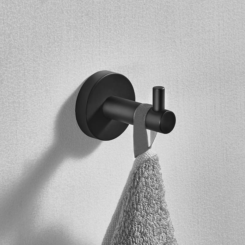Bath 2 Pack Knob-Hook Towel Hook Robe Hook