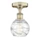Option Antique Brass / Clear Deco Swirl