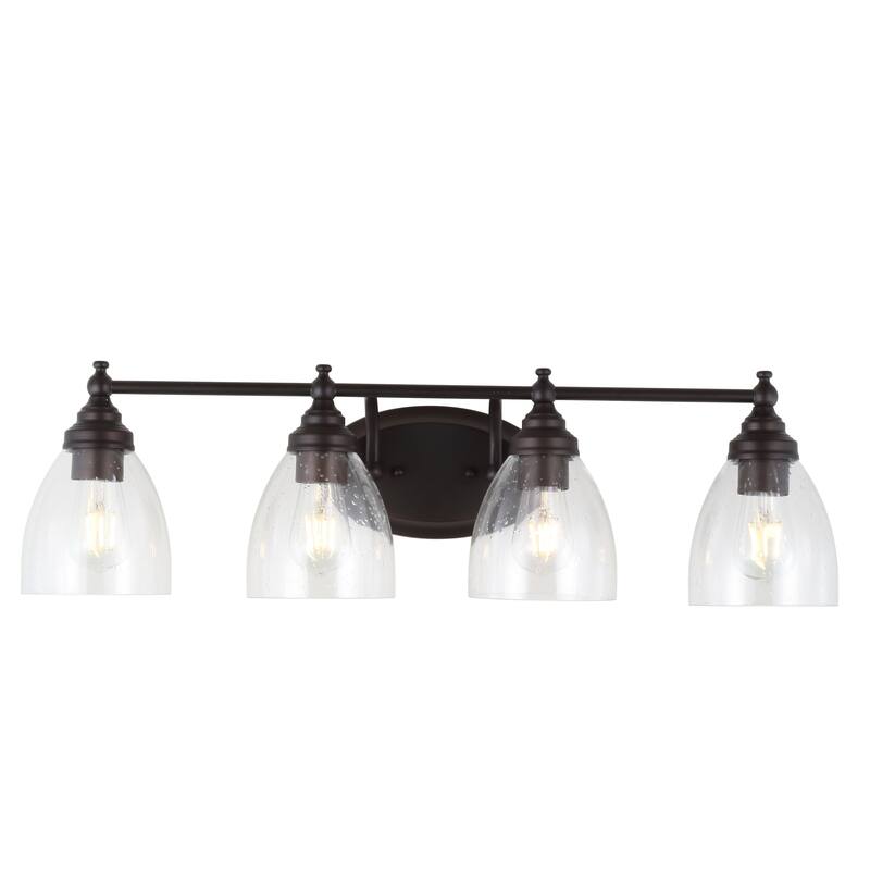 Magnolia Metal/Glass LED Vanity, by JONATHAN Y