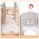 preview thumbnail 7 of 13, 8 in 1 Toddler Slide Indoor Slide Toddler Playset for Toddlers 1-3