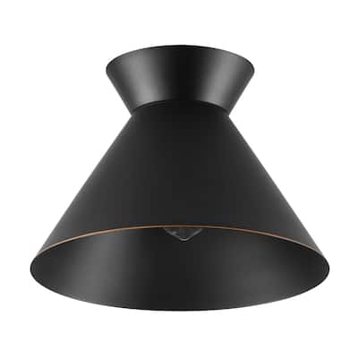 Globe Electric 91010462 12" Wide Flush Mount Ceiling Fixture with