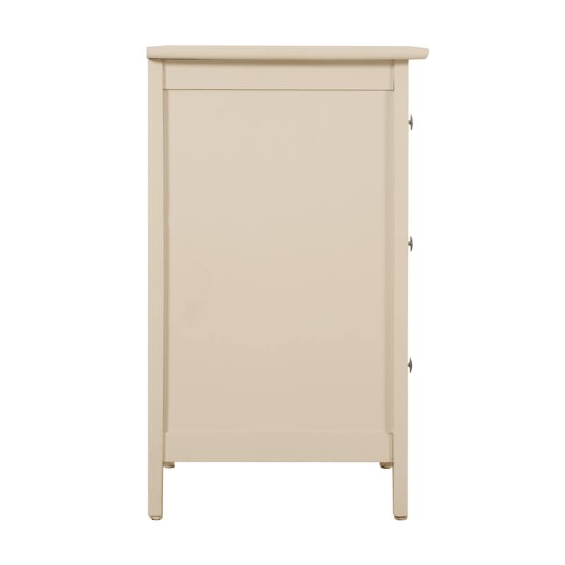 Nightstand with Extra Durability - Real Wood Veneers and Dove Tailed Drawers