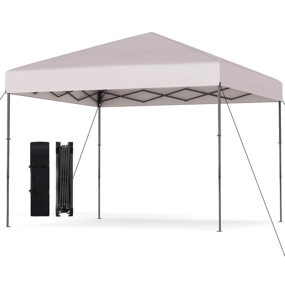 Costway 10 X 10 FT Pop up Canopy Tent with Portable Carrying Bag 8