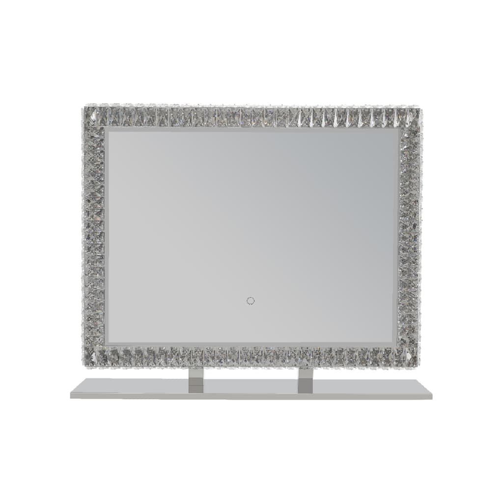 LED Crystal Mirror Light With Dimmable Lights
