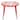 Devon Modern End Table, Tempered Glass Top Aluminum Side Table with Floral Cutout for Indoor/Outdoor - Weather Resistant