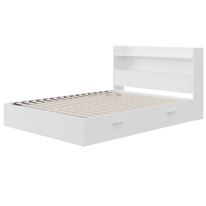 Hunter Platform Bed with Headboard