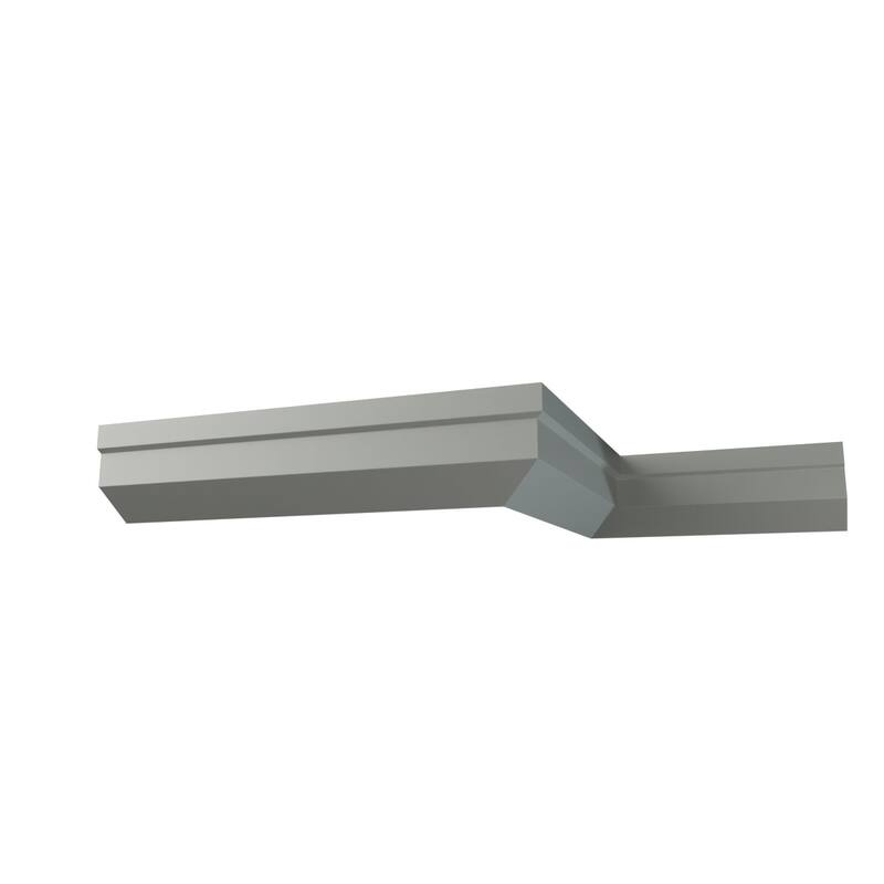 3 1/8"H x 6"P x 96"L Armando Crown Moulding - 1-Pack