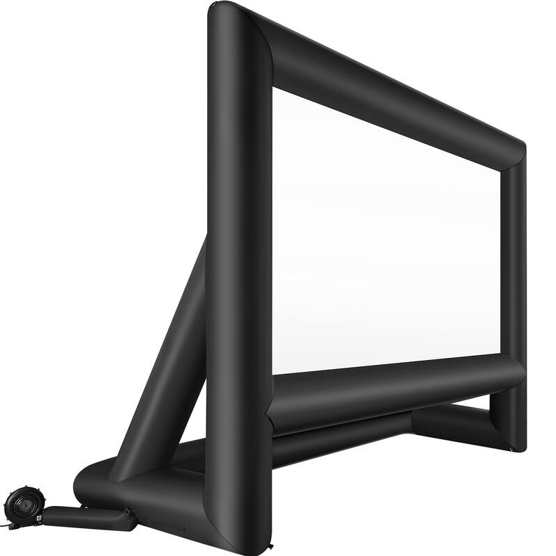 Inflatable Movie Screen, Inflatable Projector Screen with Portable Storage Bag, 16:9 Easy Set Up Movie Projection for - 20 FT
