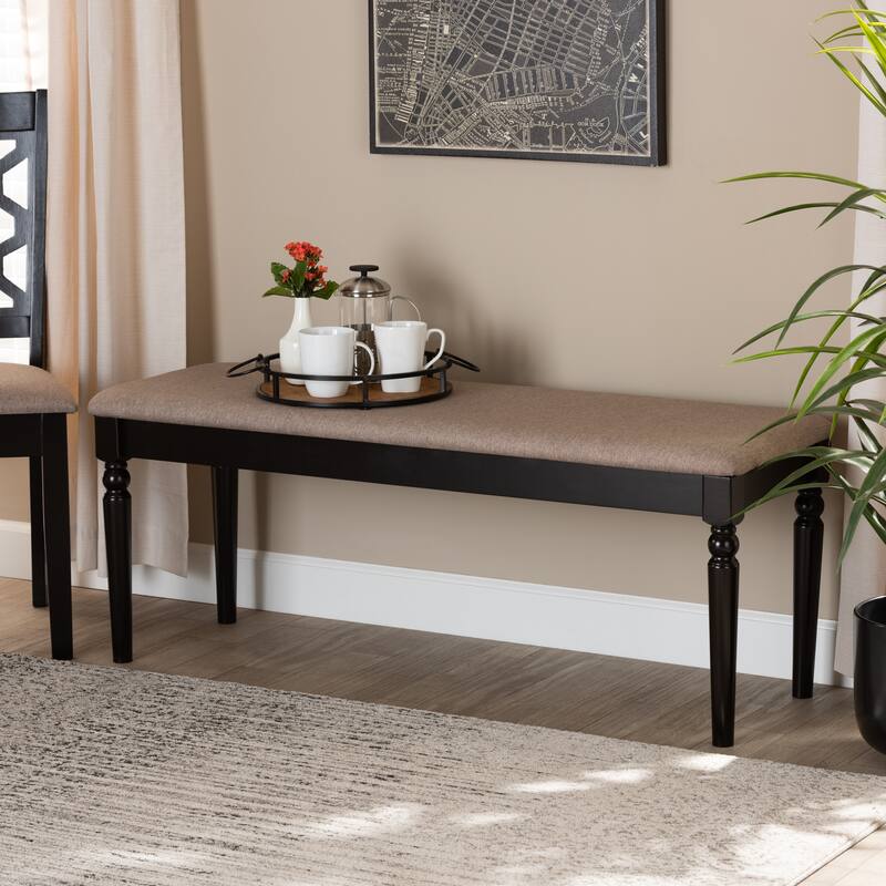 Giovanni Modern and Contemporary Wood Dining Bench