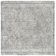 preview thumbnail 16 of 45, SAFAVIEH Handmade Abstract Zenzi Modern Wool Rug 4' x 4' Square - Ivory/Charcoal