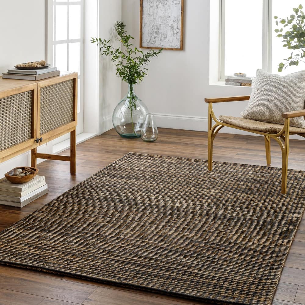 Livabliss Priya Handmade Jute & Wool Blend Area Rug