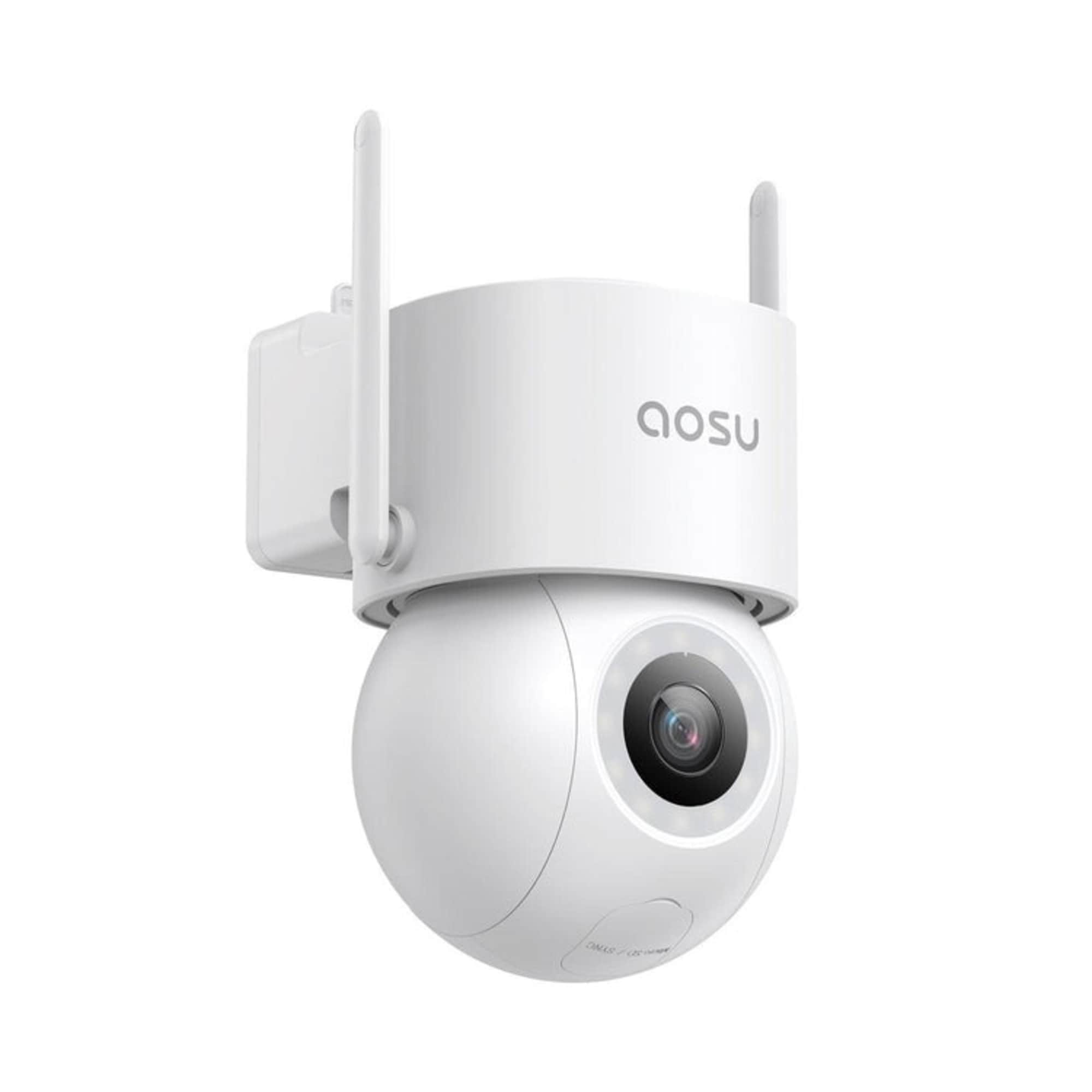 Aosu C5E 3K Wired Security Cam Outdoor 24/7 Wifi Recording