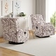 preview thumbnail 30 of 139, 29'' W Pattern Swivel Manual Push Back Recliner Chair Set of 2