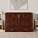 preview thumbnail 52 of 136, Southampton Murphy Bed Chest with Mattress & Built-In Charger