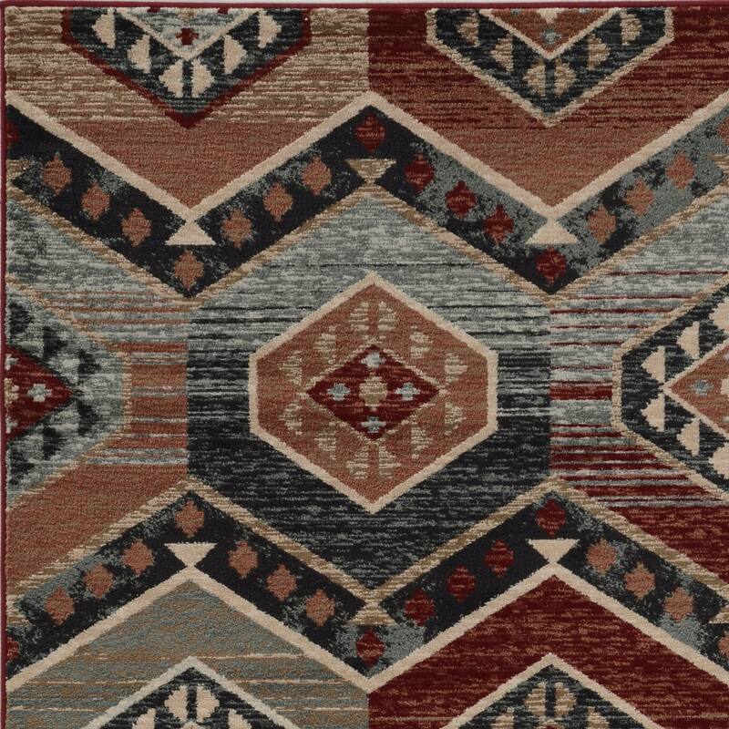 Porch & Den Cornelian Cornelian Red Artisan Rug