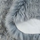 preview thumbnail 87 of 201, SAFAVIEH Handmade Natural Sheepskin Leanca 3.4-inch Thick Rug