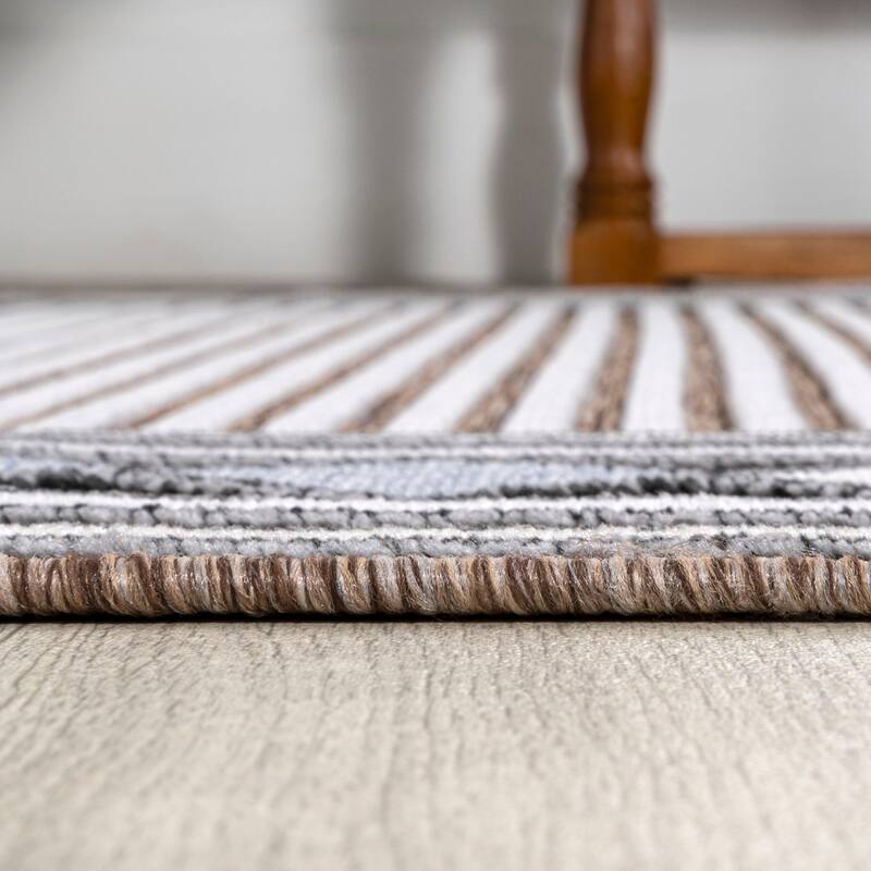 JONATHAN Y Star Abstract Swirl Area Rug