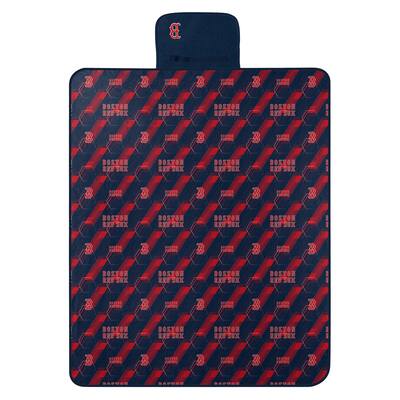 MLB 985 Red Sox Hex Stripe Picnic Blanket - 55x70