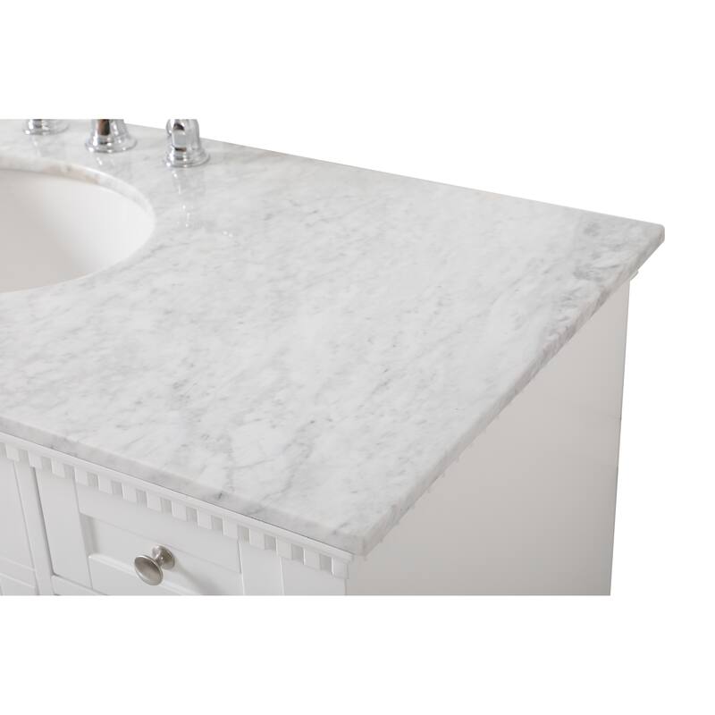 Petal 36 - 48 Inch Single Bathroom Vanity