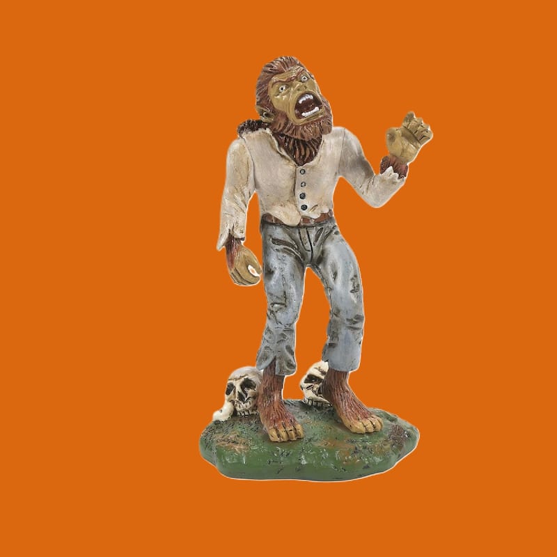 Department 56 Snow Village Halloween Accessories Wolfman'S Howl