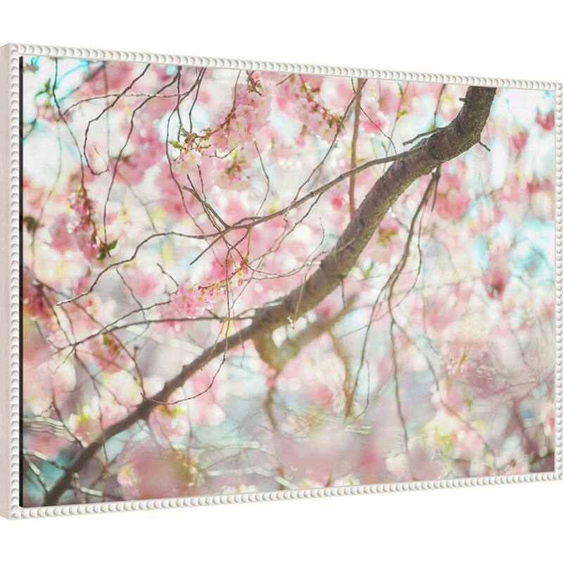 Branch Blossoms by Carrie Ann Grippo-pike Framed Canvas Wall Art Print