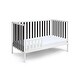 preview thumbnail 2 of 5, Deux Remi Island Crib White/Black