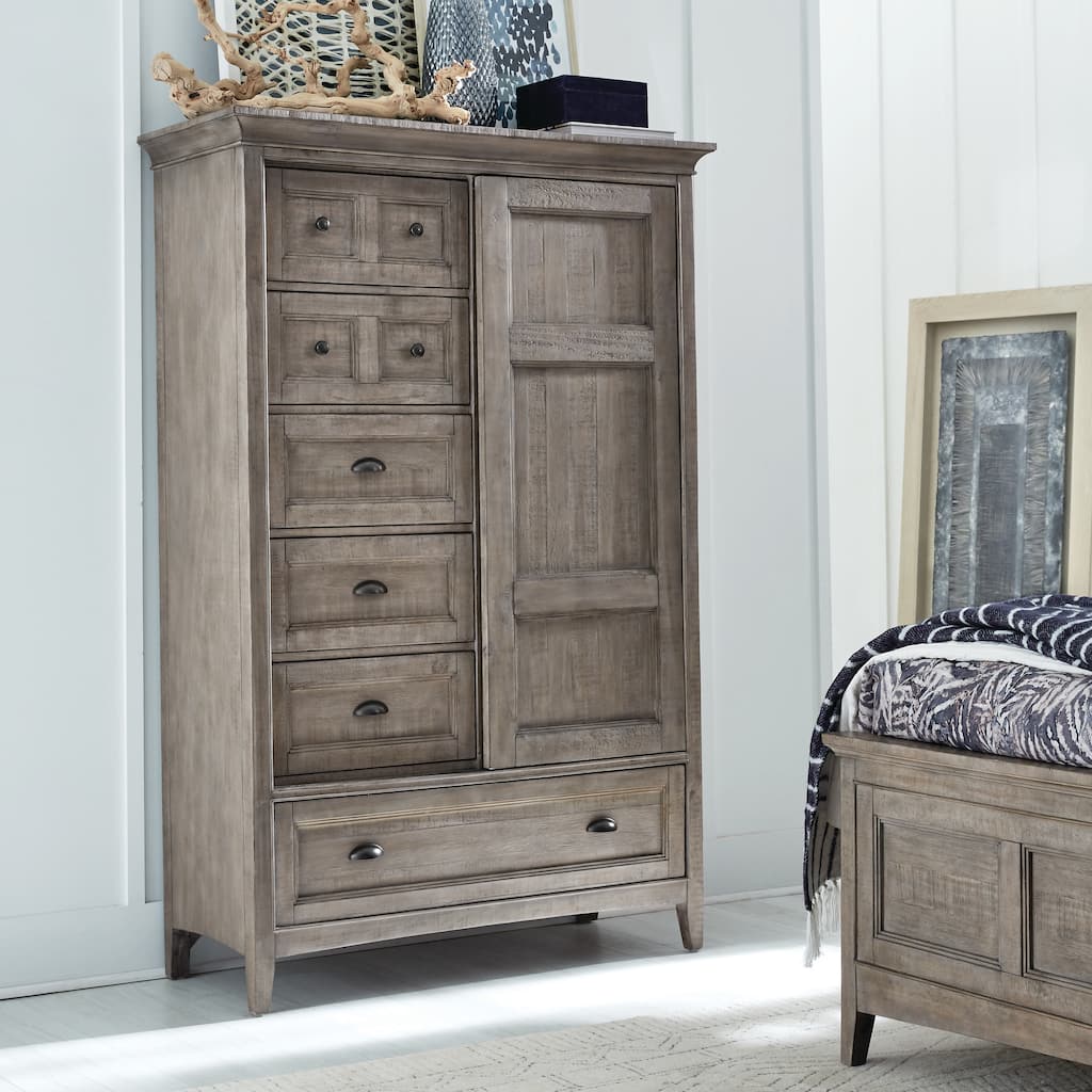Magnussen Home Paxton Place Dovetail Grey Door Chest