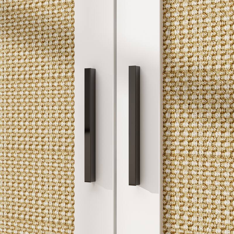 Cat Litter Box Enclosure 2-Door Storage Cabinet Bathroom Cabinet