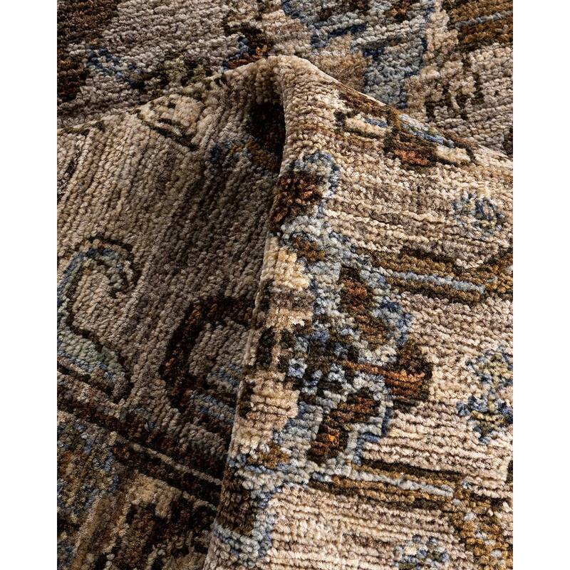 Serapi One-of-a-Kind Hand-Knotted Runner Rug - Brown, 2' 9" x 9' 9" - 2' 9" x 9' 9"