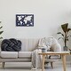 preview thumbnail 2 of 4, Stupell Blue Patterned World Map Wall Plaque Art Design by Daphne Brissonnet
