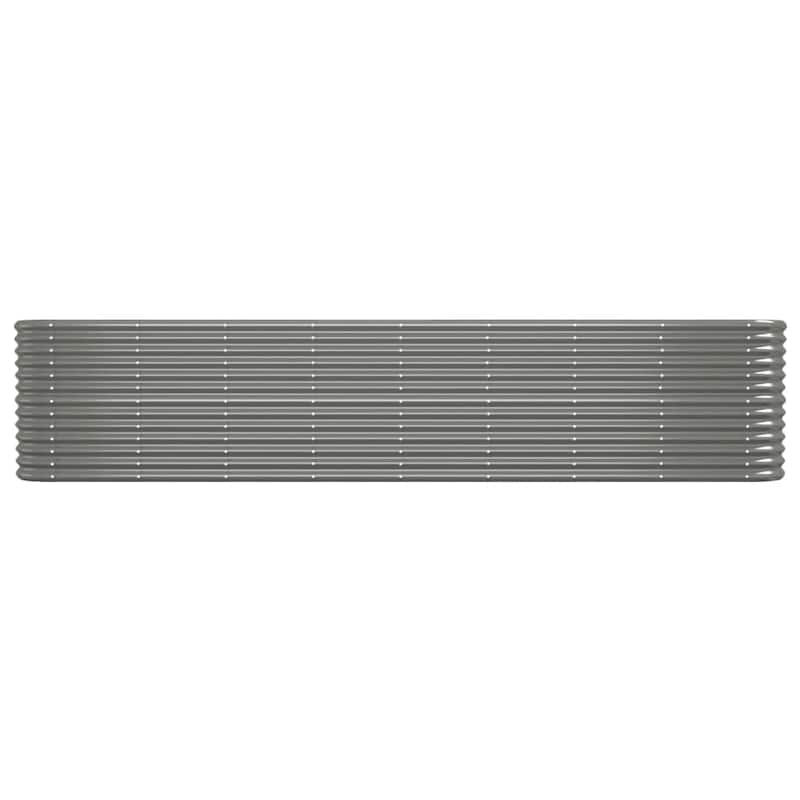 vidaXL Garden Raised Bed Patio Outdoor Raised Planter Box Powder-coated Steel