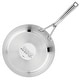 preview thumbnail 9 of 7, KitchenAid 3-Ply Base Stainless Steel Nonstick Induction Frying Pan, 9.5-Inch, Brushed Stainless Steel