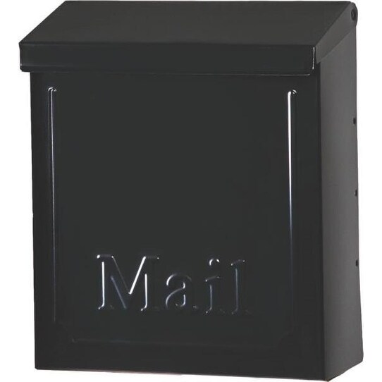 Gibraltar THVKB001 Townhouse Wall Mount Locking Mailbox, Black