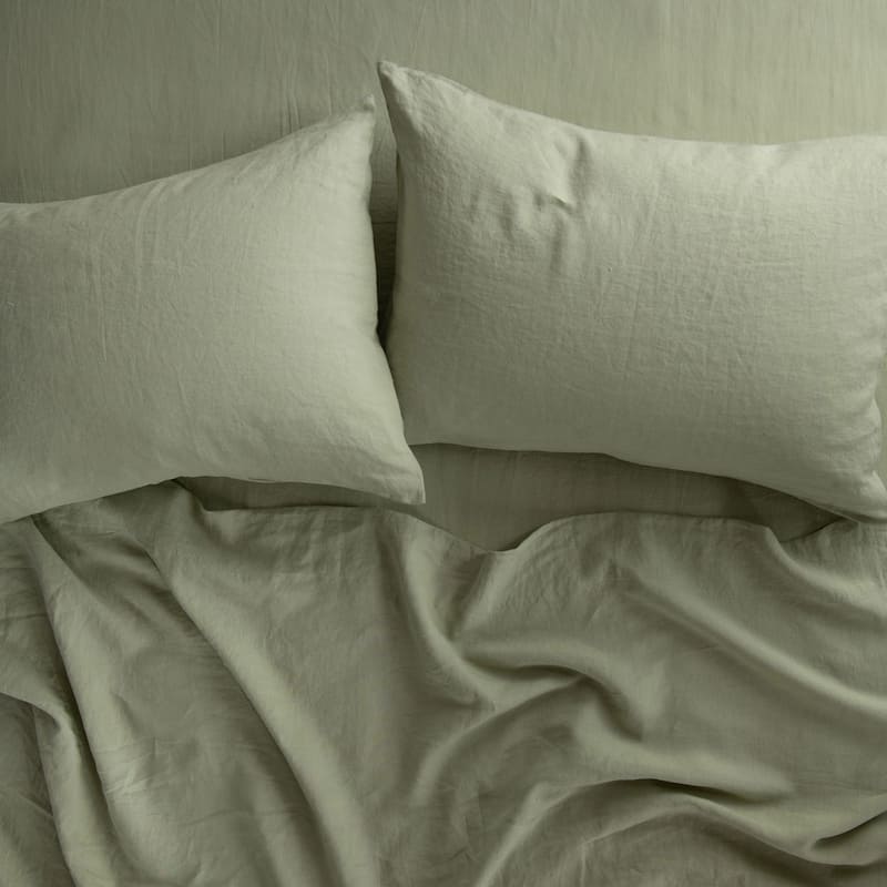 100% French Linen Sheet Set by BOKSER HOME