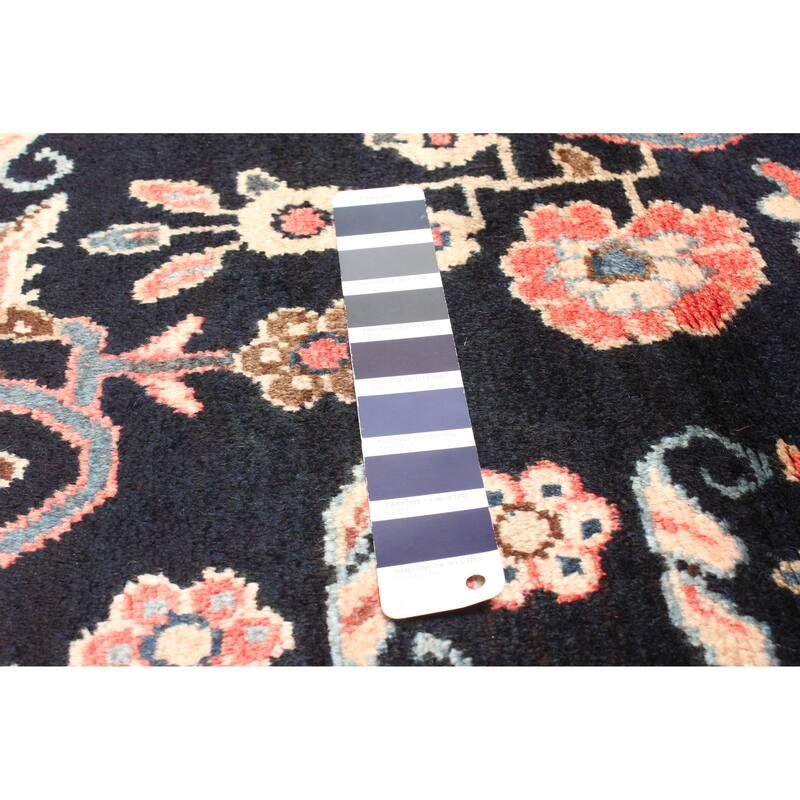 ECARPETGALLERY Hand-knotted Anadol Navy Wool Rug - 4'2 x 8'1