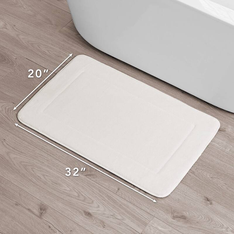 Oliver Brown Terry Memory Foam Bath Mat