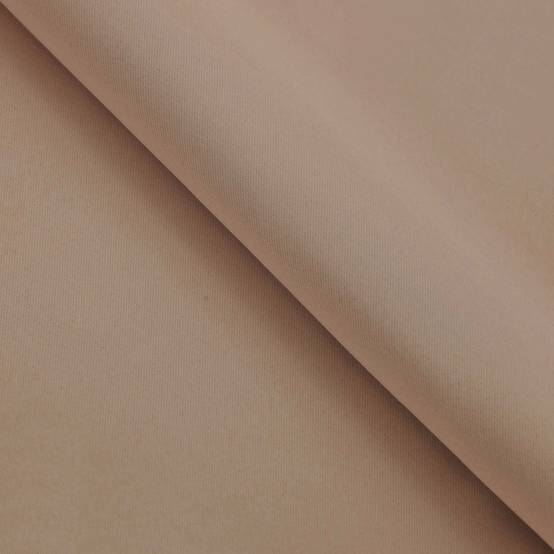 Superior Solid Machine Washable Room Darkening Curtains with Back Tabs, Set of 2