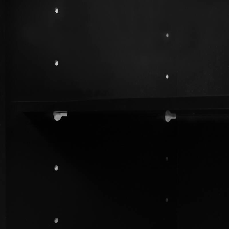 46'' Kitchen Island with Drop Leaf, 3 Tier Pull Out Cabinet Organizer, Towel Rack and 2 Drawers - 46'' x 29.5'' x 37''