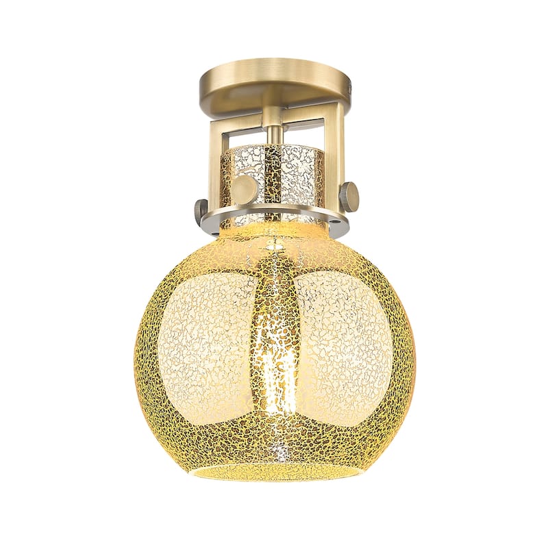 Innovations Lighting 411-1F-13-8 Newton Sphere Flush Mount Newton