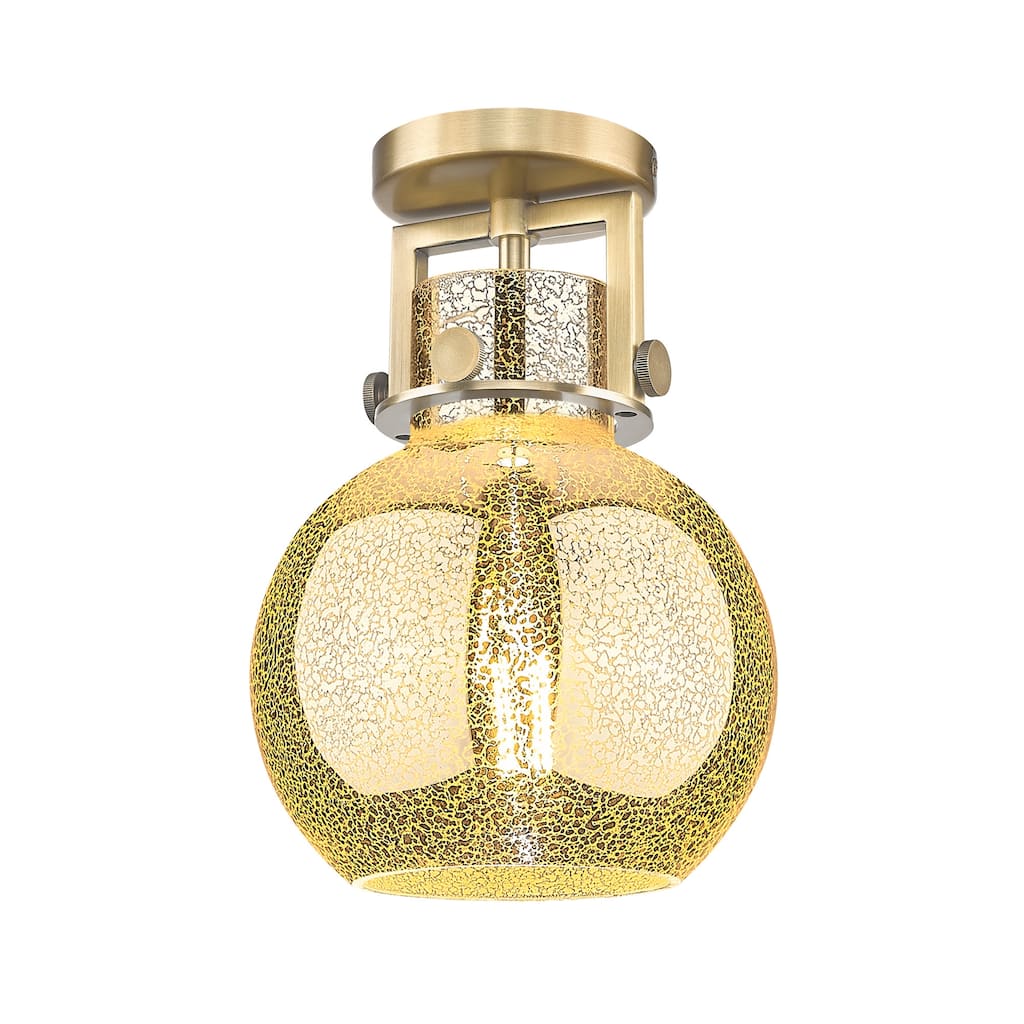 Innovations Lighting 411-1F-13-8 Newton Sphere Flush Mount Newton