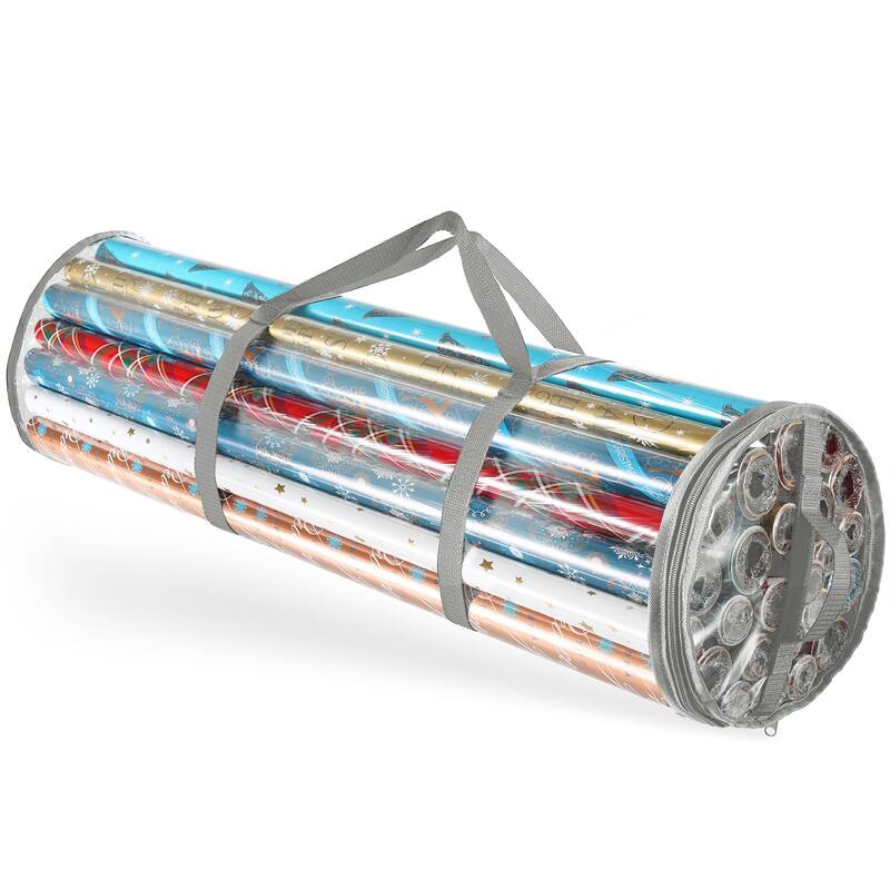 Empyrean Wrapping Paper Storage Container - Small - Small/Silver